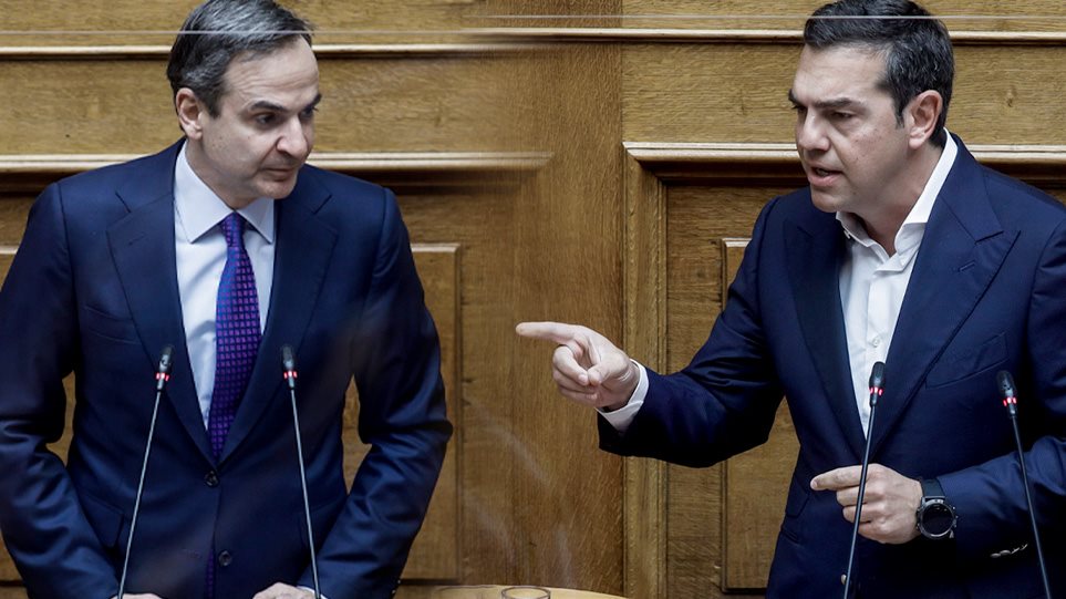 Βουλή: Η σύγκρουση Μητσοτάκη - Τσίπρα για την πανδημία