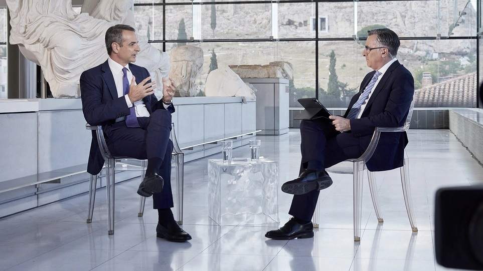 Συνέντευξη Μητσοτάκη: ''Πρωθυπουργός πρέπει να είναι ο αρχηγός του πρώτου κόμματος''
