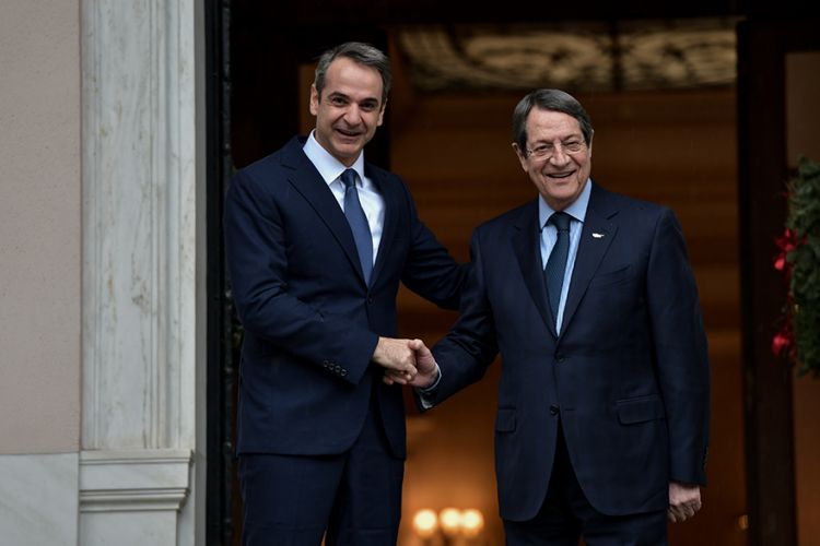 Δημόσιο «ευχαριστώ» Αναστασιάδη σε Μητσοτάκη για την προβολή του Κυπριακού στο Κογκρέσο