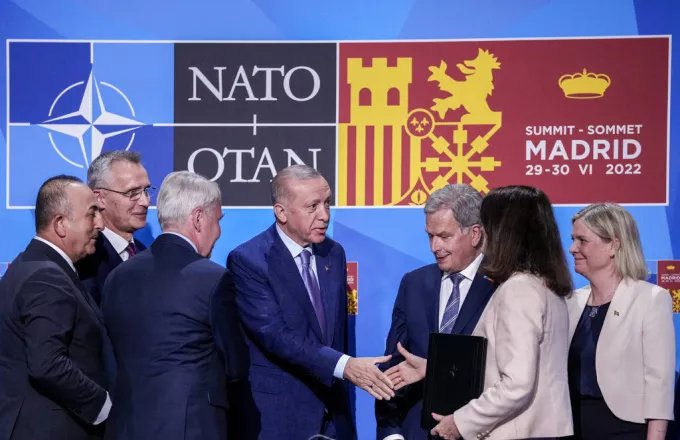 ΝΑΤΟ: Νέα συνάντηση Φινλανδών, Σουηδών και Τούρκων αξιωματούχων για να αρθεί το αδιέξοδο με την ένταξη