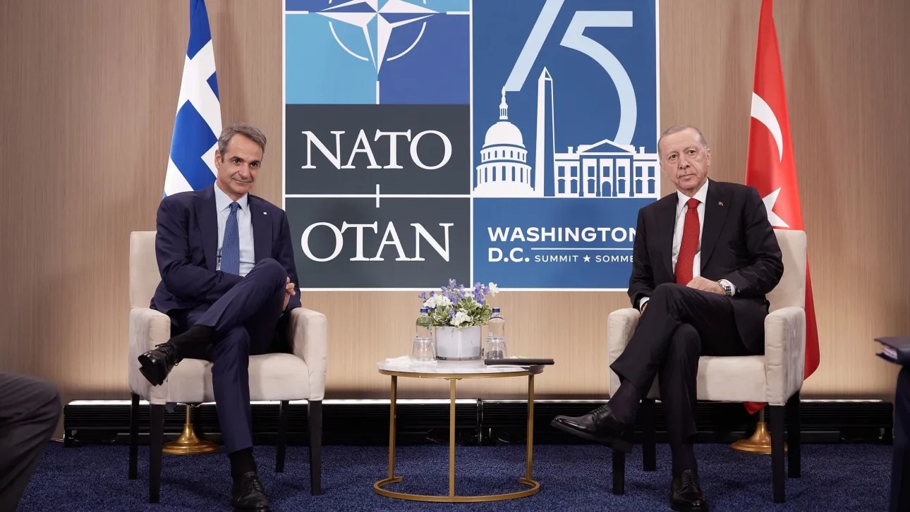 Ραντεβού στη Νέα Υόρκη έδωσαν Μητσοτάκης - Eρντογάν