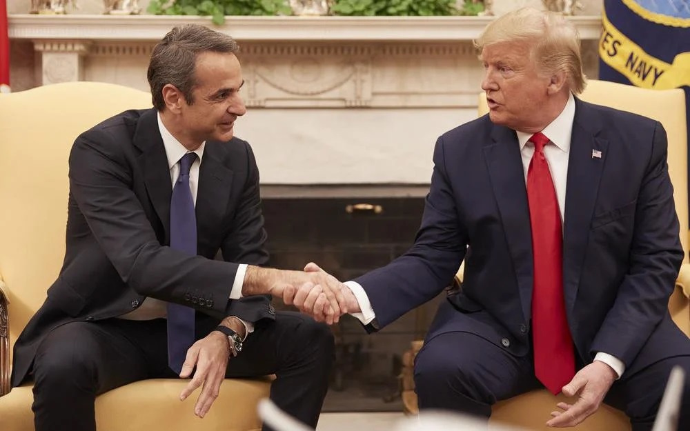 Τραμπ για Μητσοτάκη: "Εκτιμώ την υποστήριξη του στην οικονομική και διπλωματική μας σχέση"
