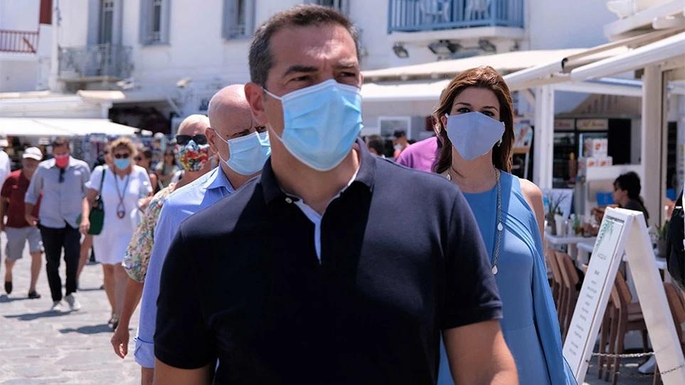 Κόντρα κυβέρνησης και ΣΥΡΙΖΑ για την επίσκεψη Τσίπρα στην Μύκονο