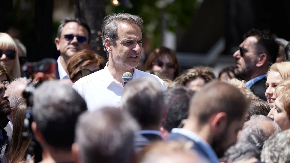 Μητσοτάκης από Ελευθερούπολη: «Το δίλημμα είναι σταθερότητα ή μπάχαλο»