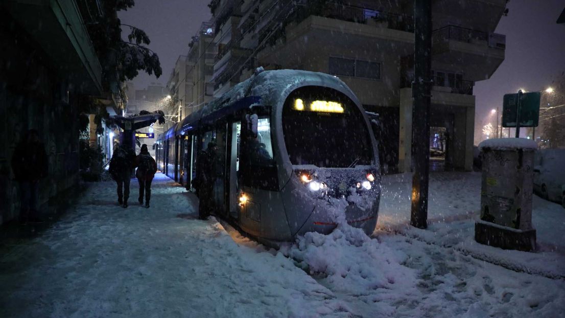 Κακοκαιρία «Ελπίδα»: Δείτε πως θα κινηθούν σήμερα τα μέσα μεταφοράς στην Αττική
