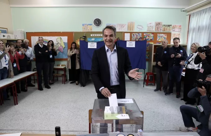 Ψήφισε ο Κυριάκος Μητσοτάκης: «Αύριο θα ξημερώσει ακόμα καλύτερη μέρα για την πατρίδα μας»