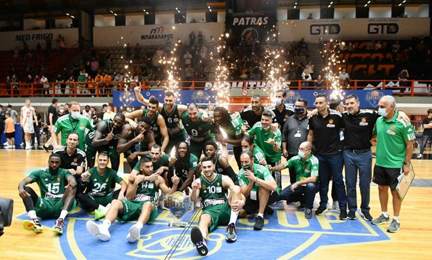 Σούπερ Καπ: Κυπελλούχος ο Παναθηναϊκός, 92-83 τον Προμηθέα