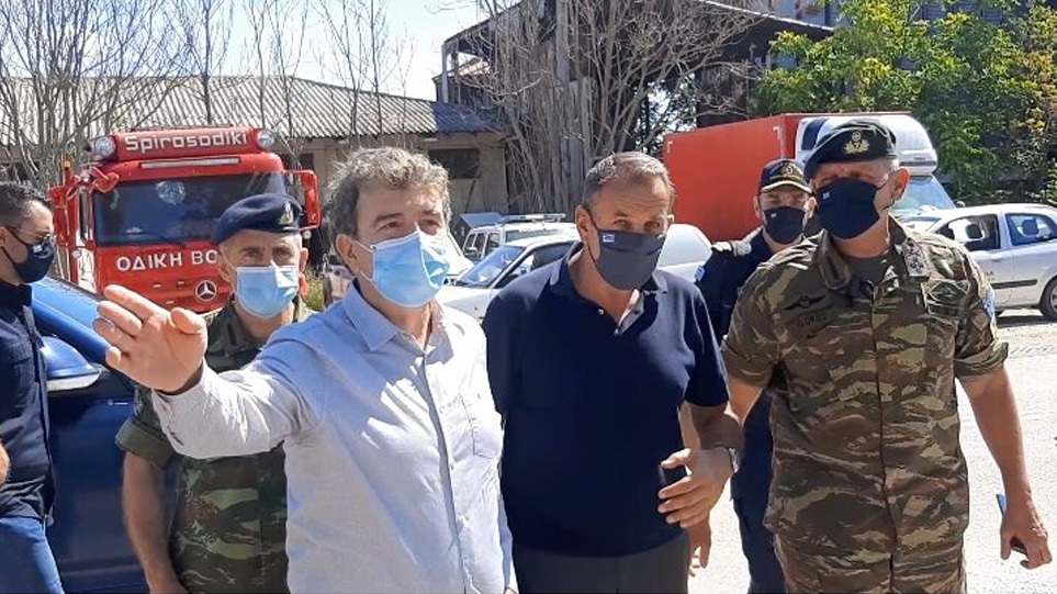 Δέσμευση Χρυσοχοΐδη - Παναγιωτόπουλου για τη προστασία των συνόρων στον Έβρο