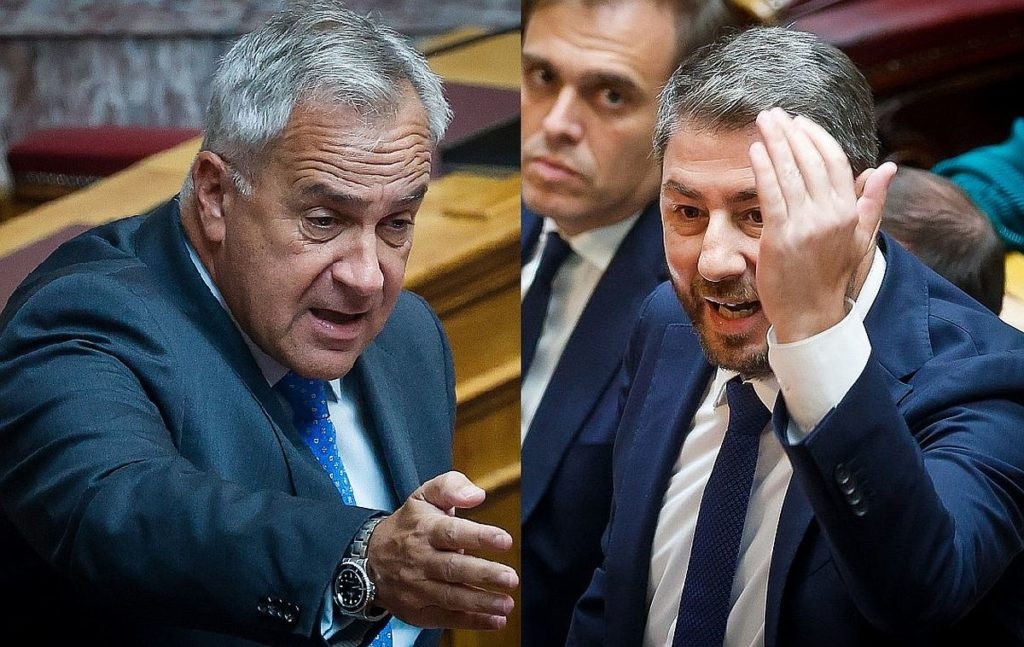 Χτύπησε «κόκκινο» η αντιπαράθεση Βορίδη - Ανδρουλάκη στην Βουλή